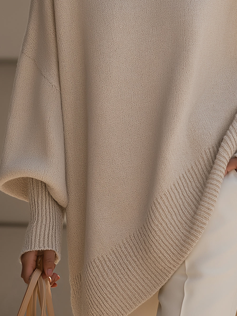 Diane | Elegant Flowing Poncho