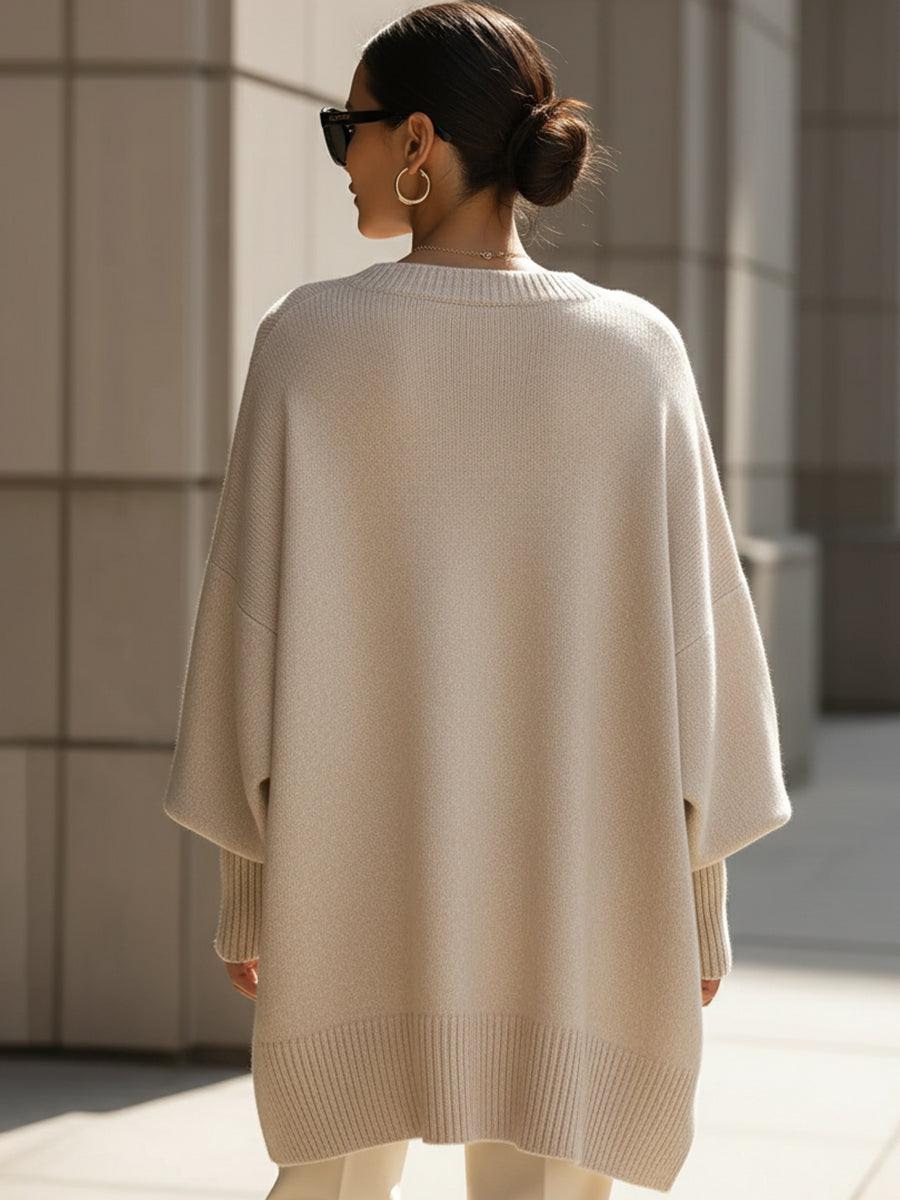 Diane | Elegant Flowing Poncho
