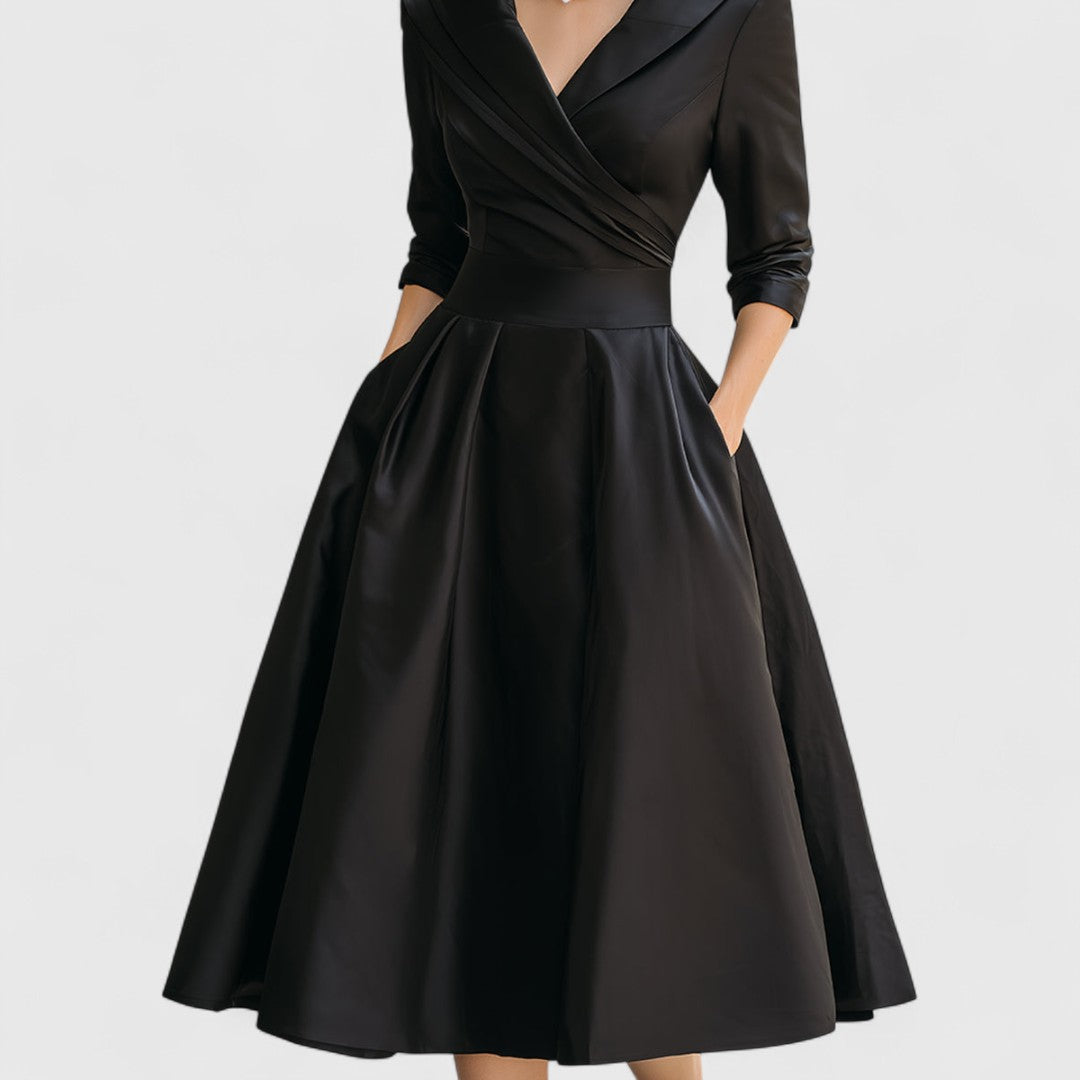 Teresa | Midi dress with an elegant cut and a flattering silhouette