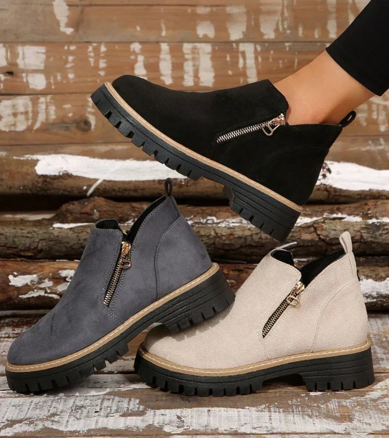 Rosie™ | Lightweight Comfort Wedge Bootie