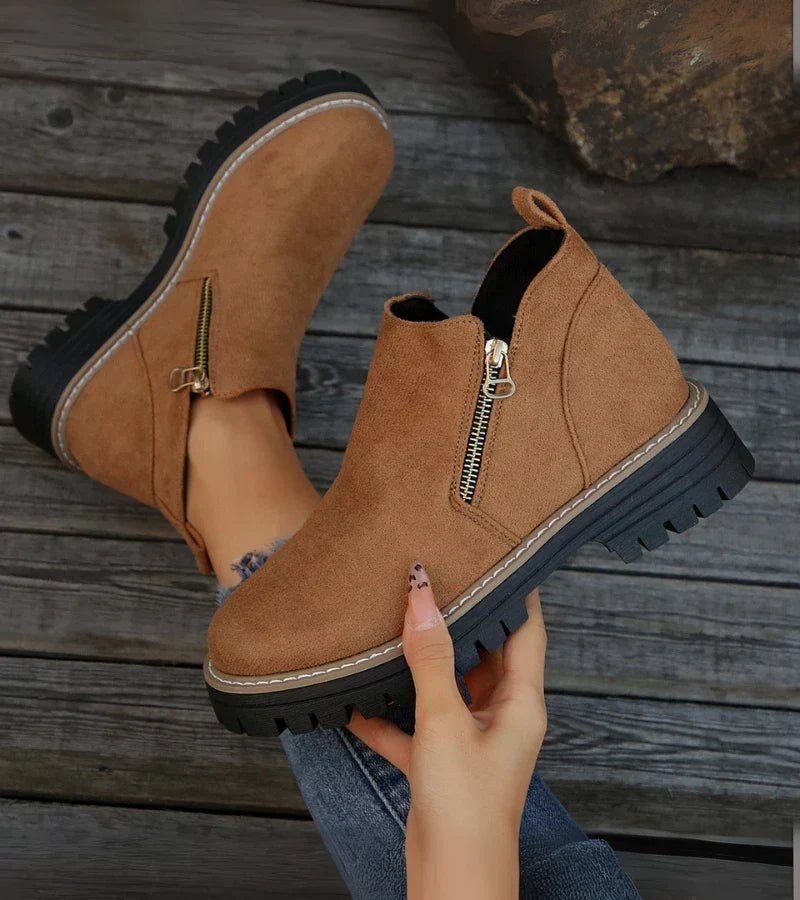 Rosie™ | Lightweight Comfort Wedge Bootie