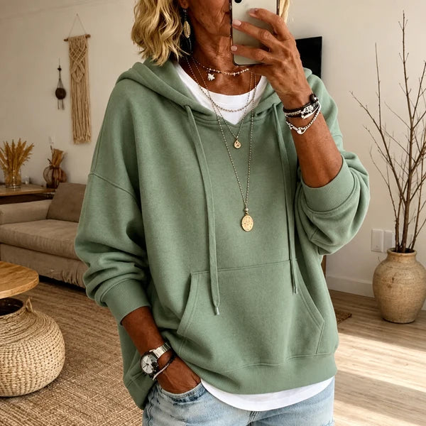 Maria | Charcoal Poncho Sweater