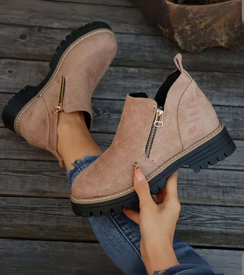 Rosie™ | Lightweight Comfort Wedge Bootie