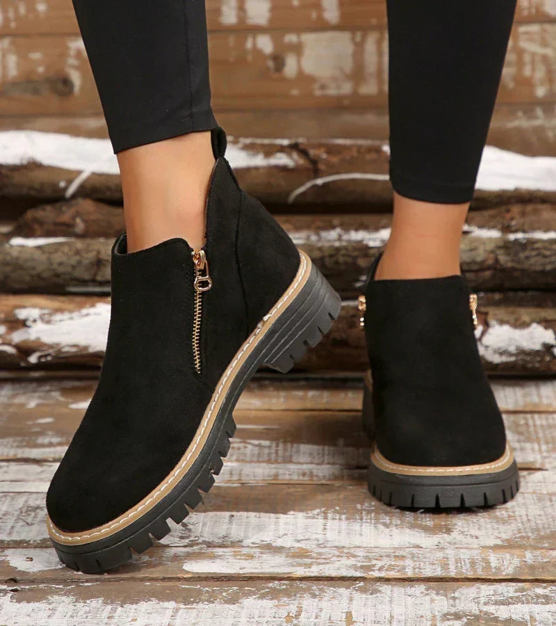 Rosie™ | Lightweight Comfort Wedge Bootie