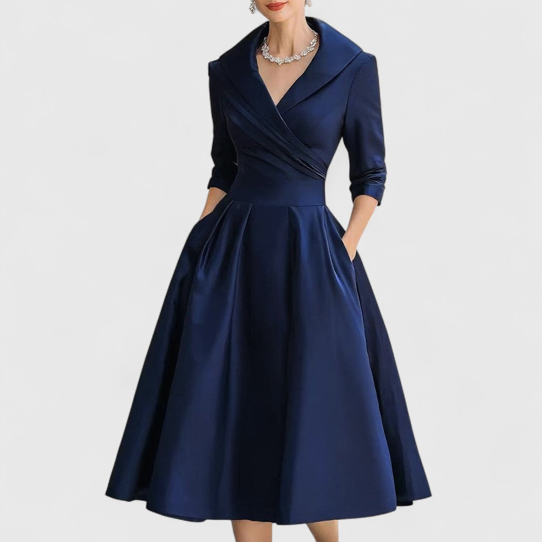 Teresa | Midi dress with an elegant cut and a flattering silhouette