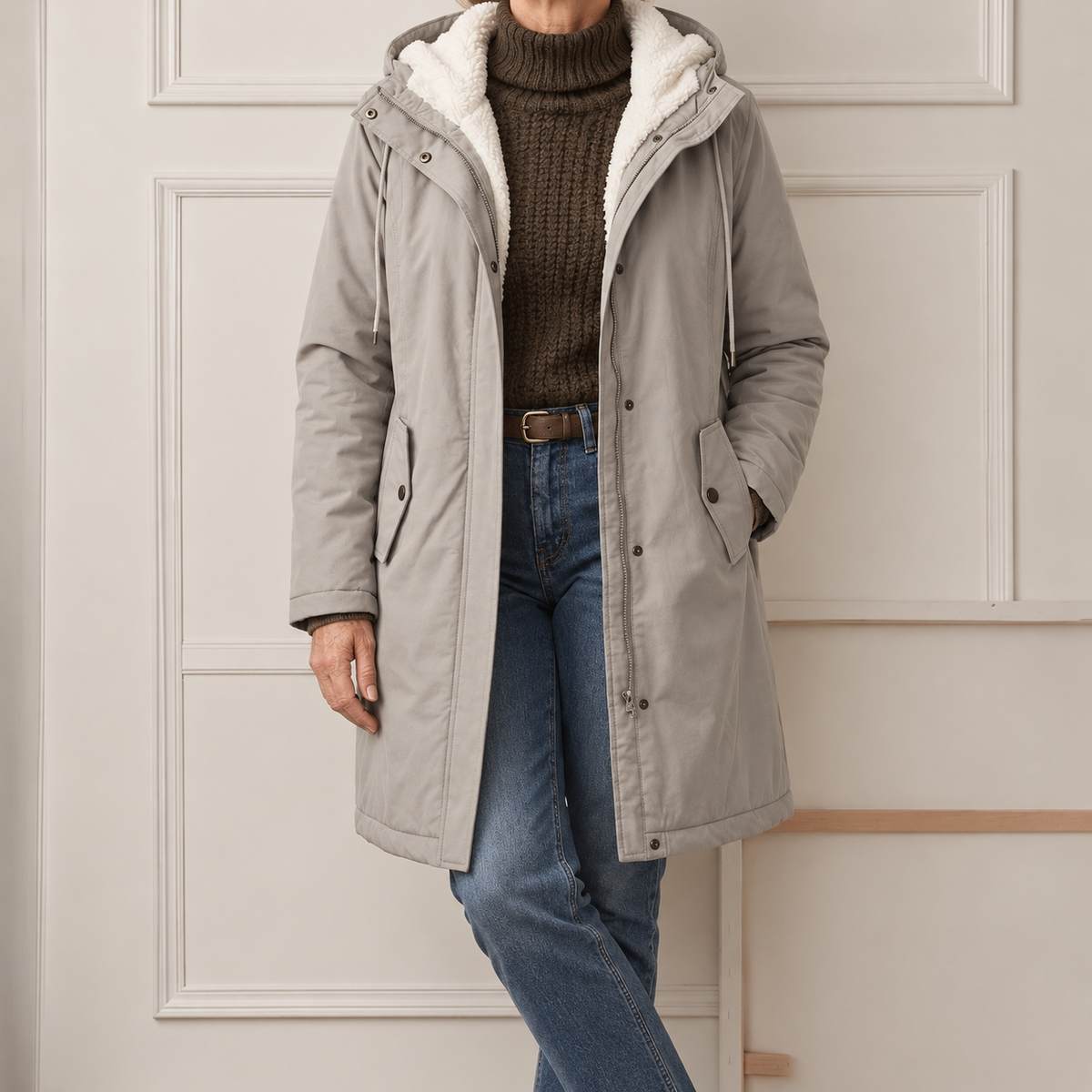 Helen | Cozy Hooded Winter Coat