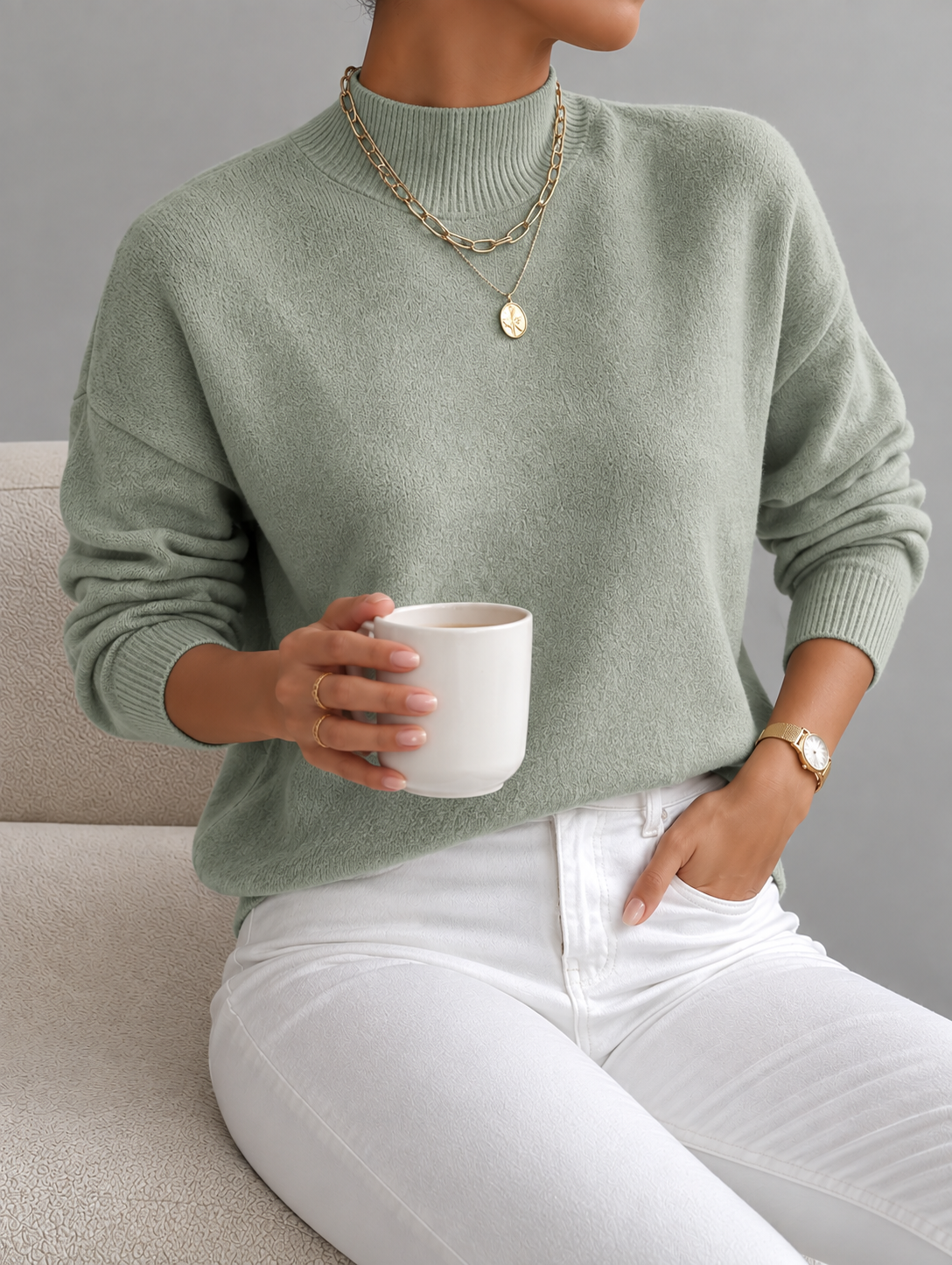 Arabella | Roll-Neck Jumper