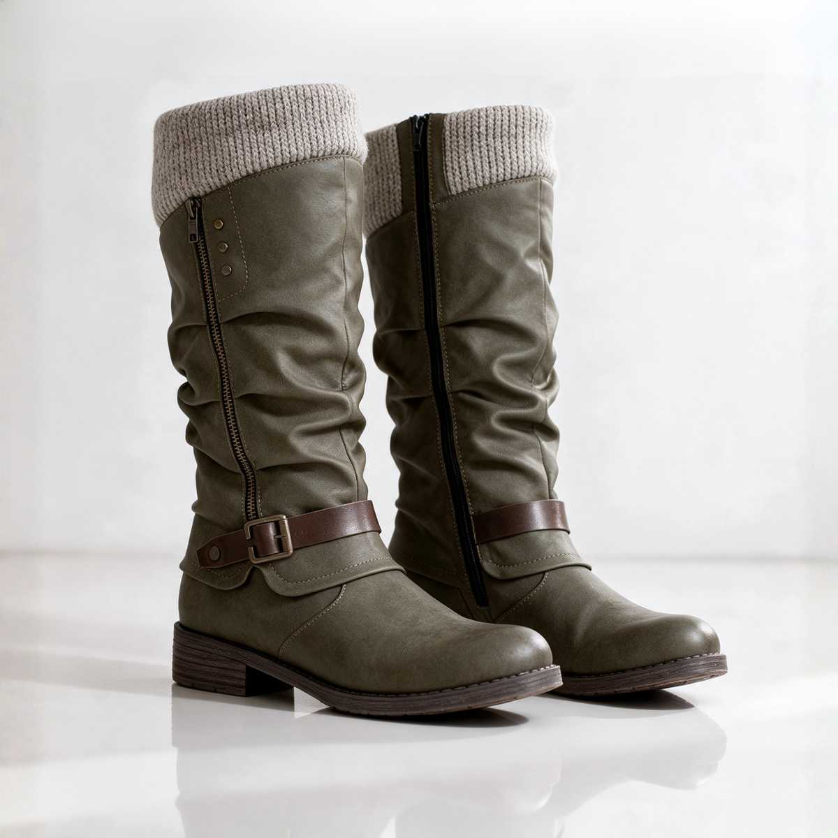 Margot | Comfort Knit Cuff Boot