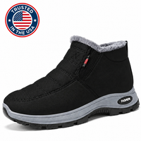 Gloria™ | Quilted Waterproof Slip-On Ankle Boots