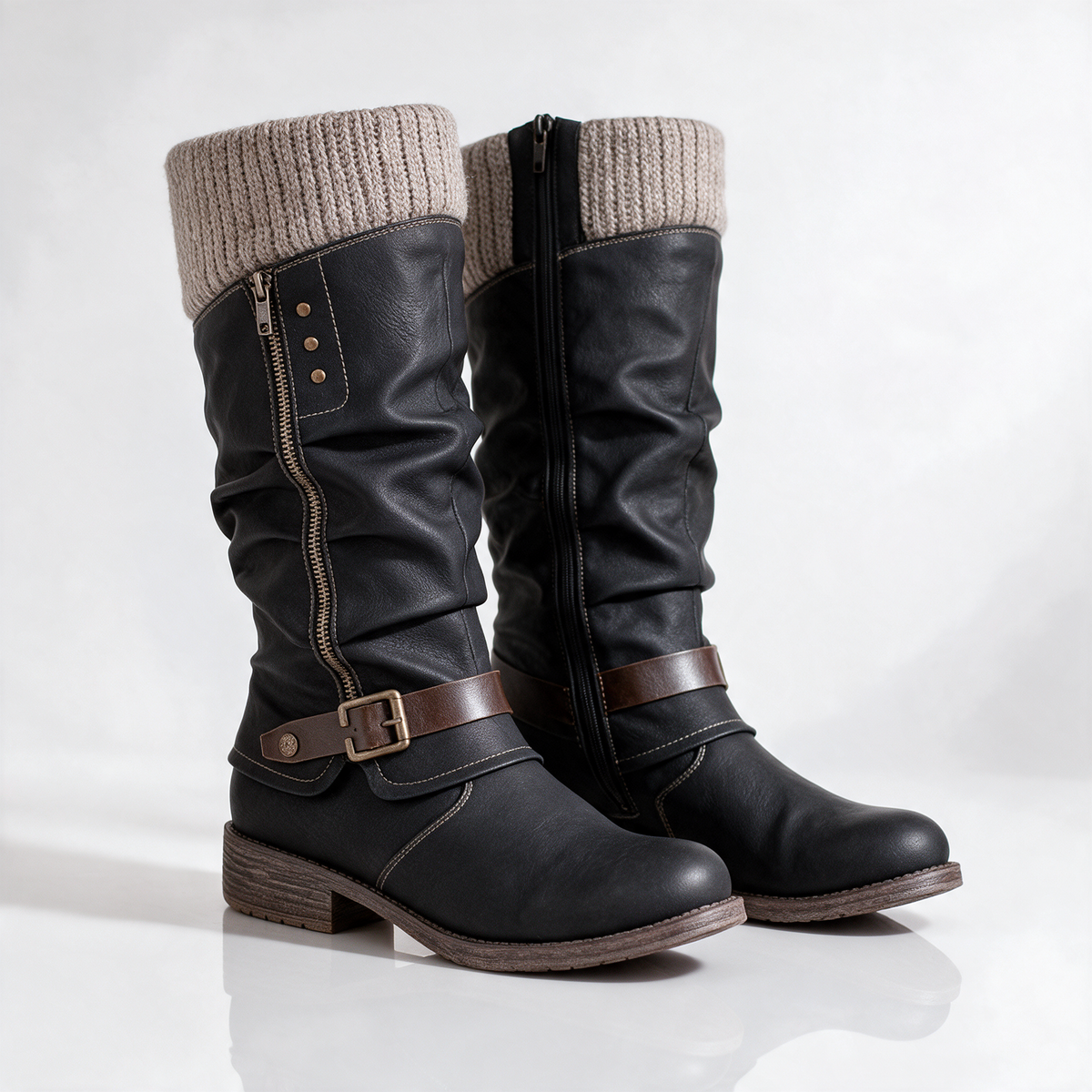 Margot | Comfort Knit Cuff Boot