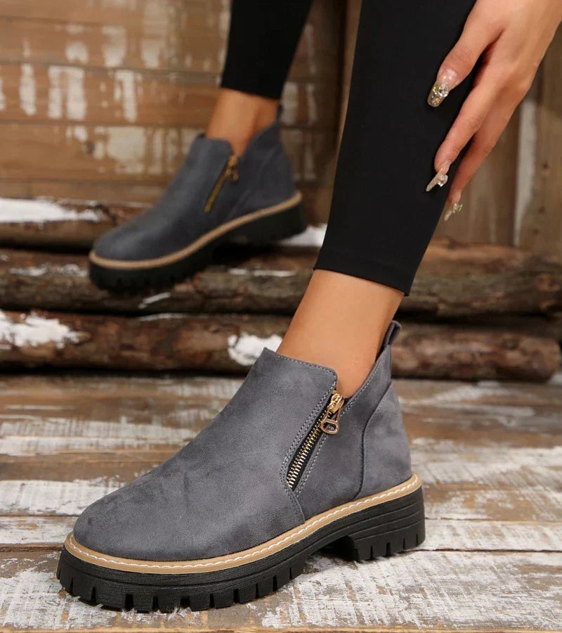 Rosie™ | Lightweight Comfort Wedge Bootie
