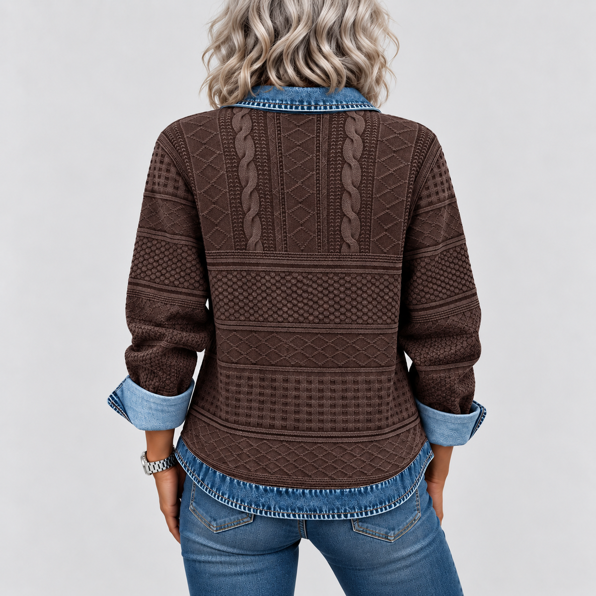 Azalea | Relaxed Cable Knit Sweater
