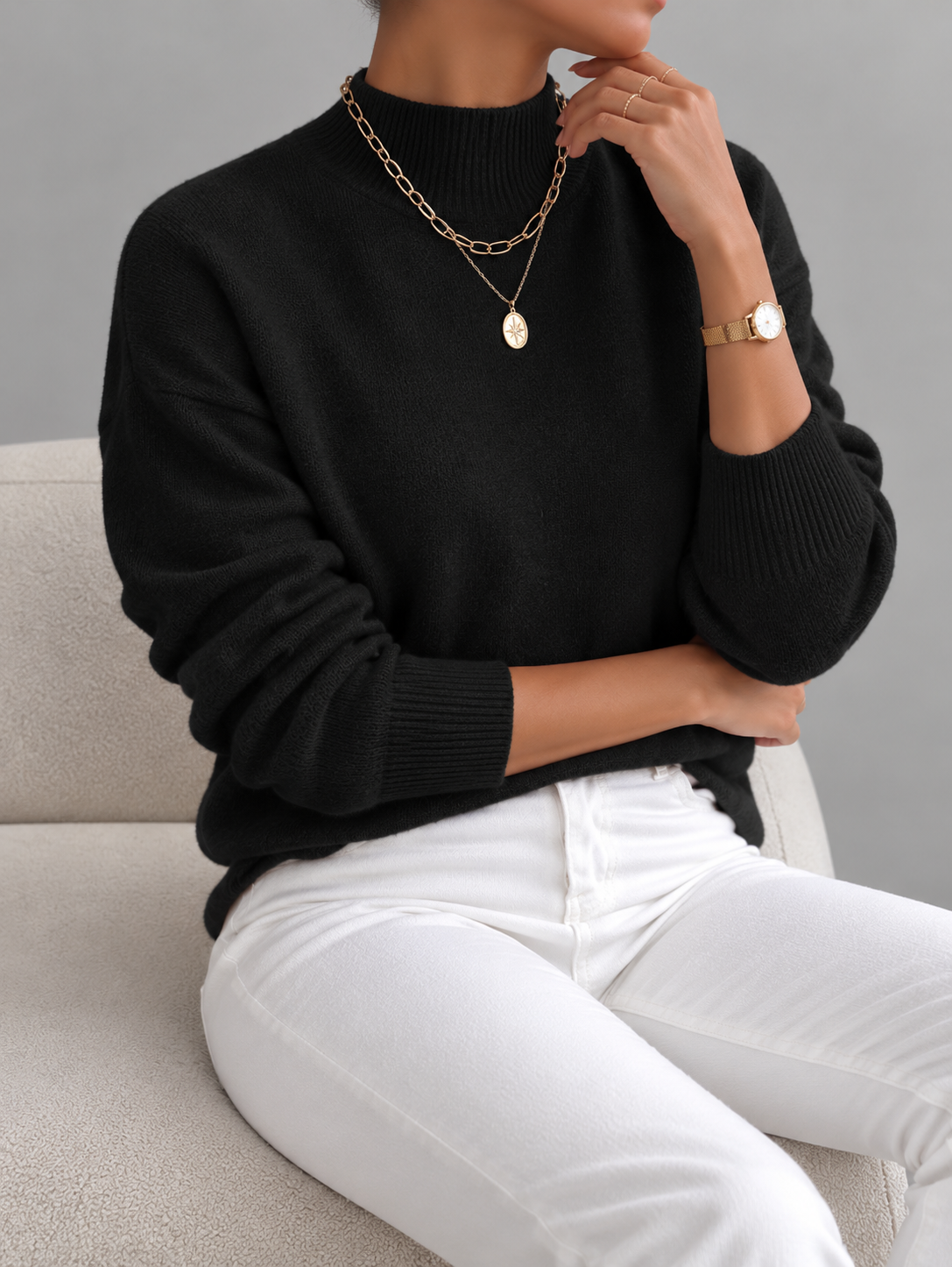 Arabella | Roll-Neck Jumper