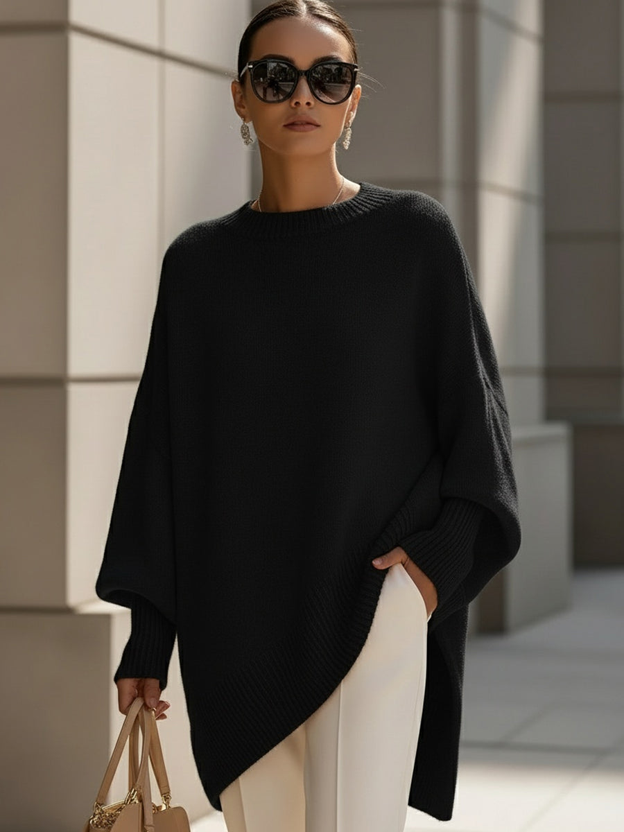Diane | Elegant Flowing Poncho