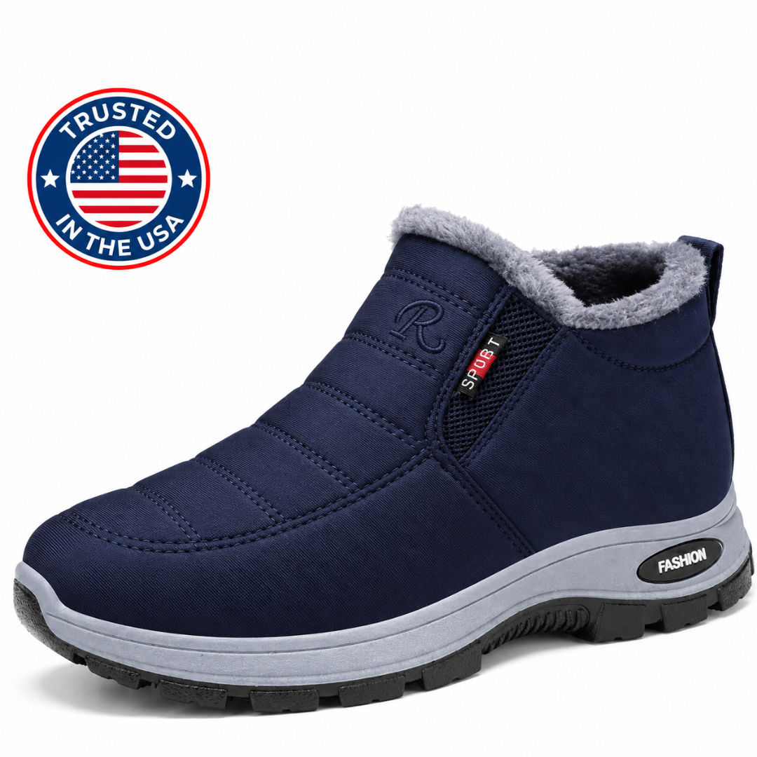 Gloria™ | Quilted Waterproof Slip-On Ankle Boots