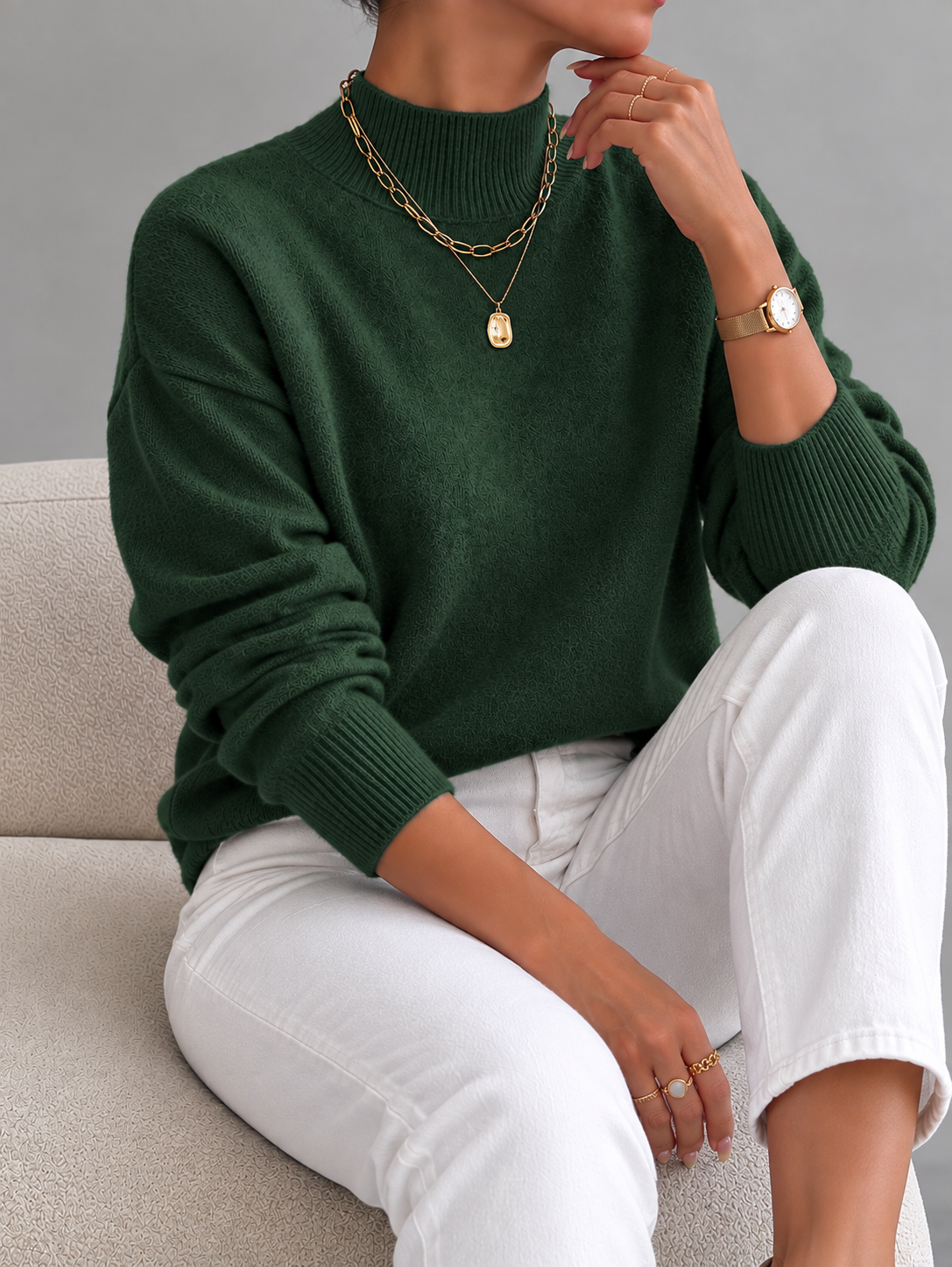 Arabella | Roll-Neck Jumper