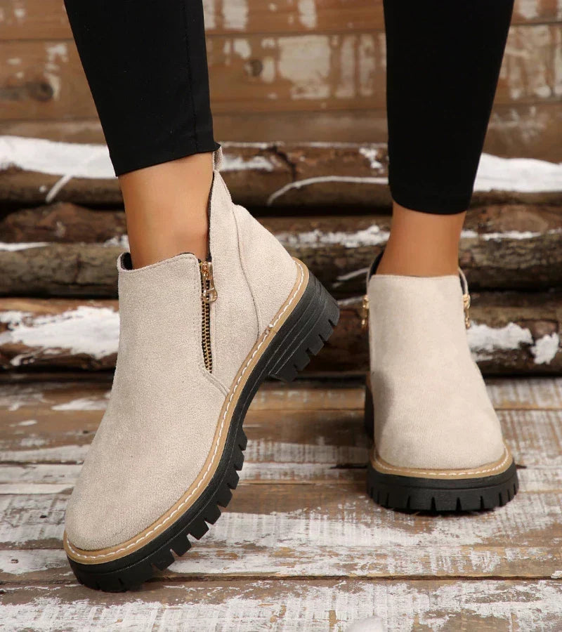 Rosie™ | Lightweight Comfort Wedge Bootie