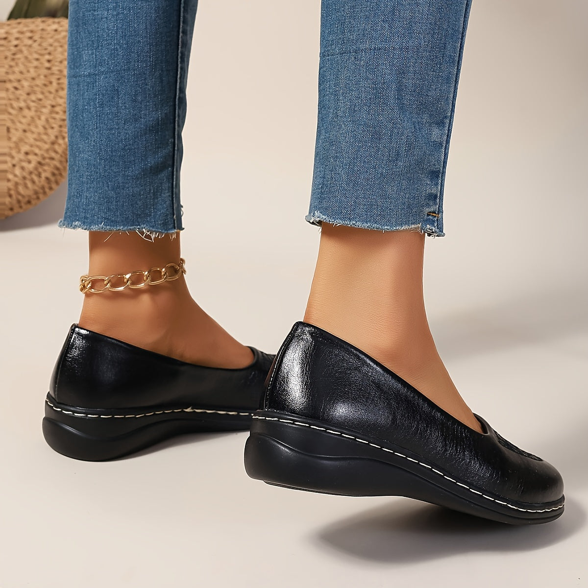 Beatrice™ | Patterned Comfort Slip-Ons