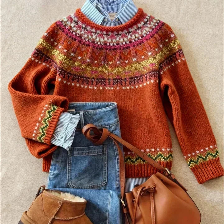Simona | Nordic Knit Sweater