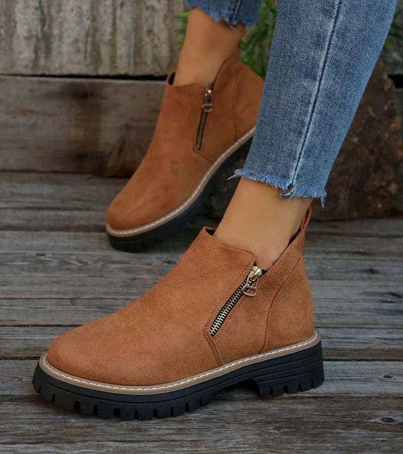 Rosie™ | Lightweight Comfort Wedge Bootie