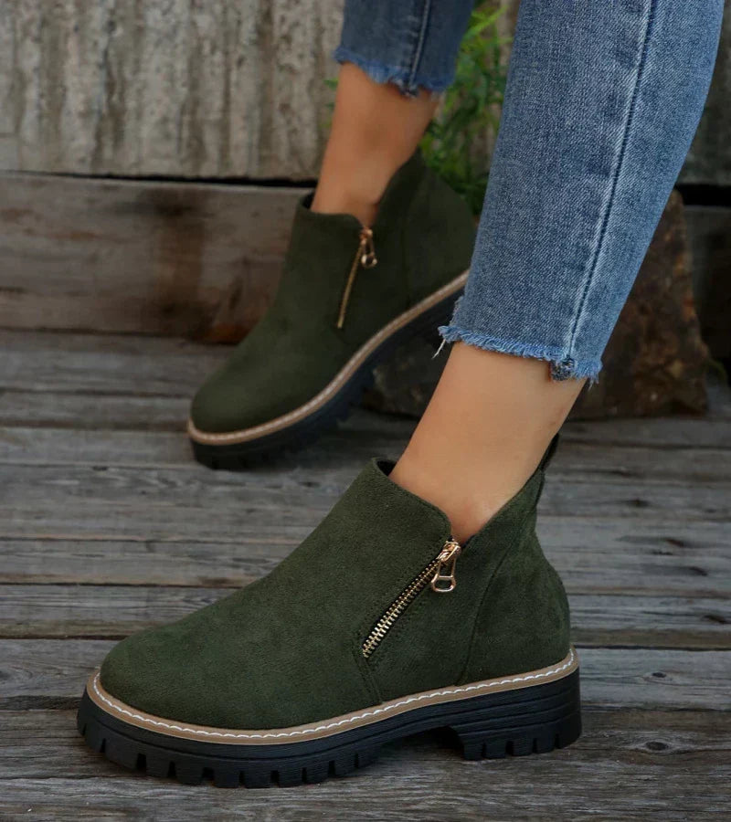 Rosie™ | Lightweight Comfort Wedge Bootie