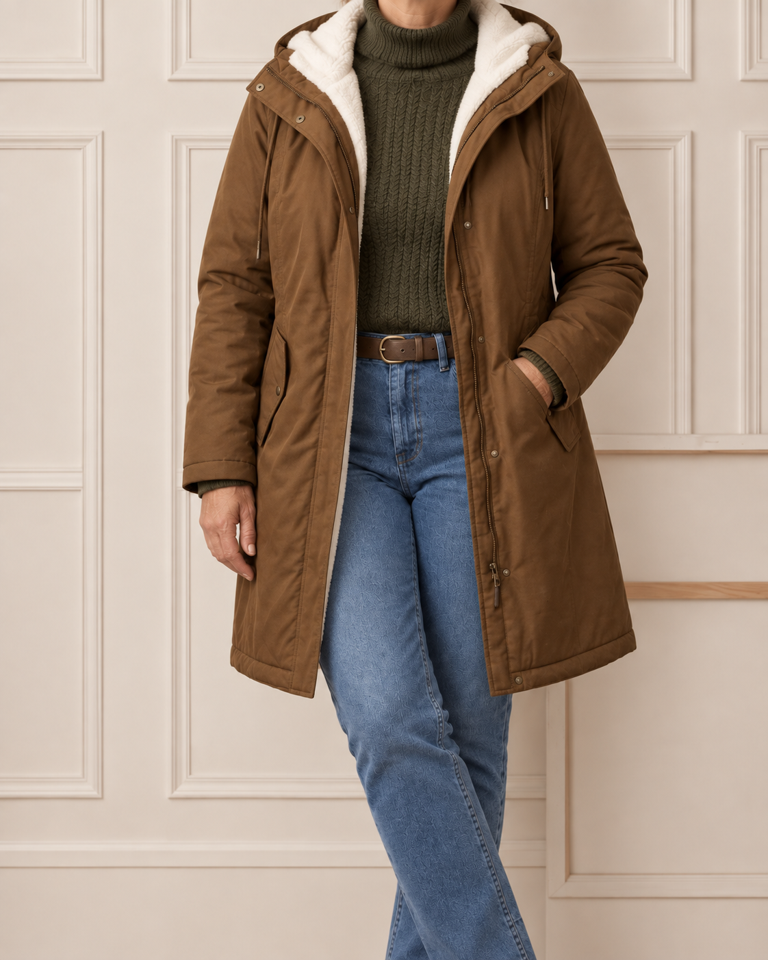Helen | Cozy Hooded Winter Coat