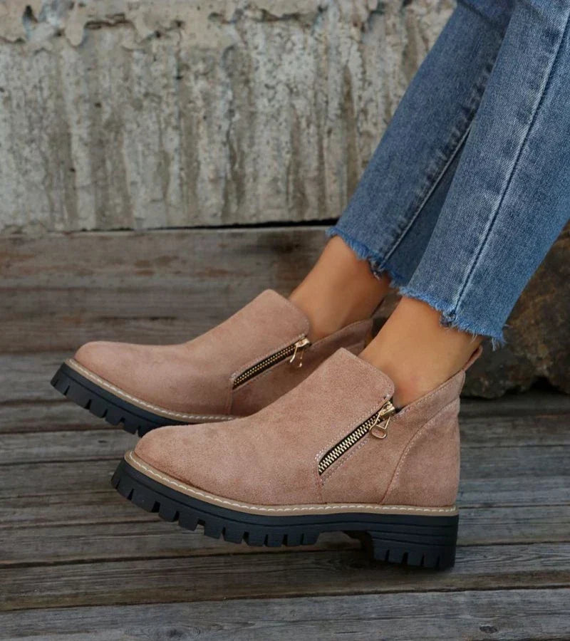 Rosie™ | Lightweight Comfort Wedge Bootie