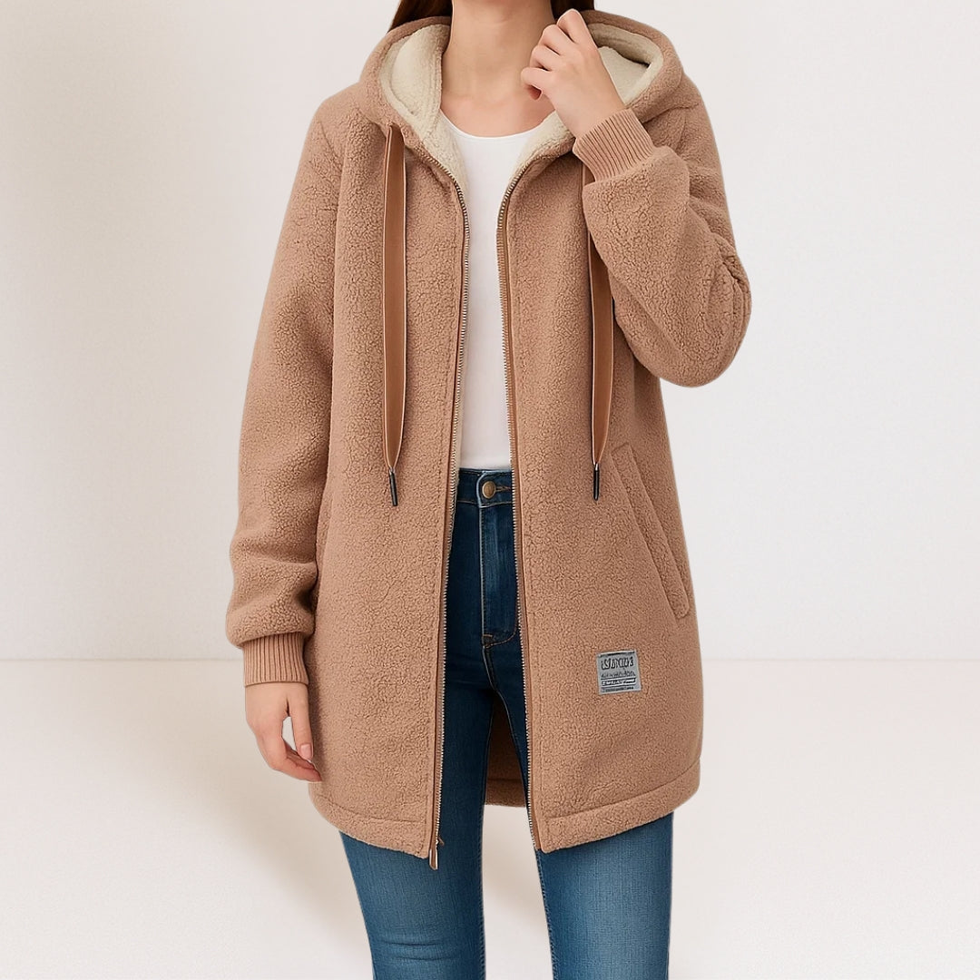 Carol™ | Cozy Long Hooded Jacket