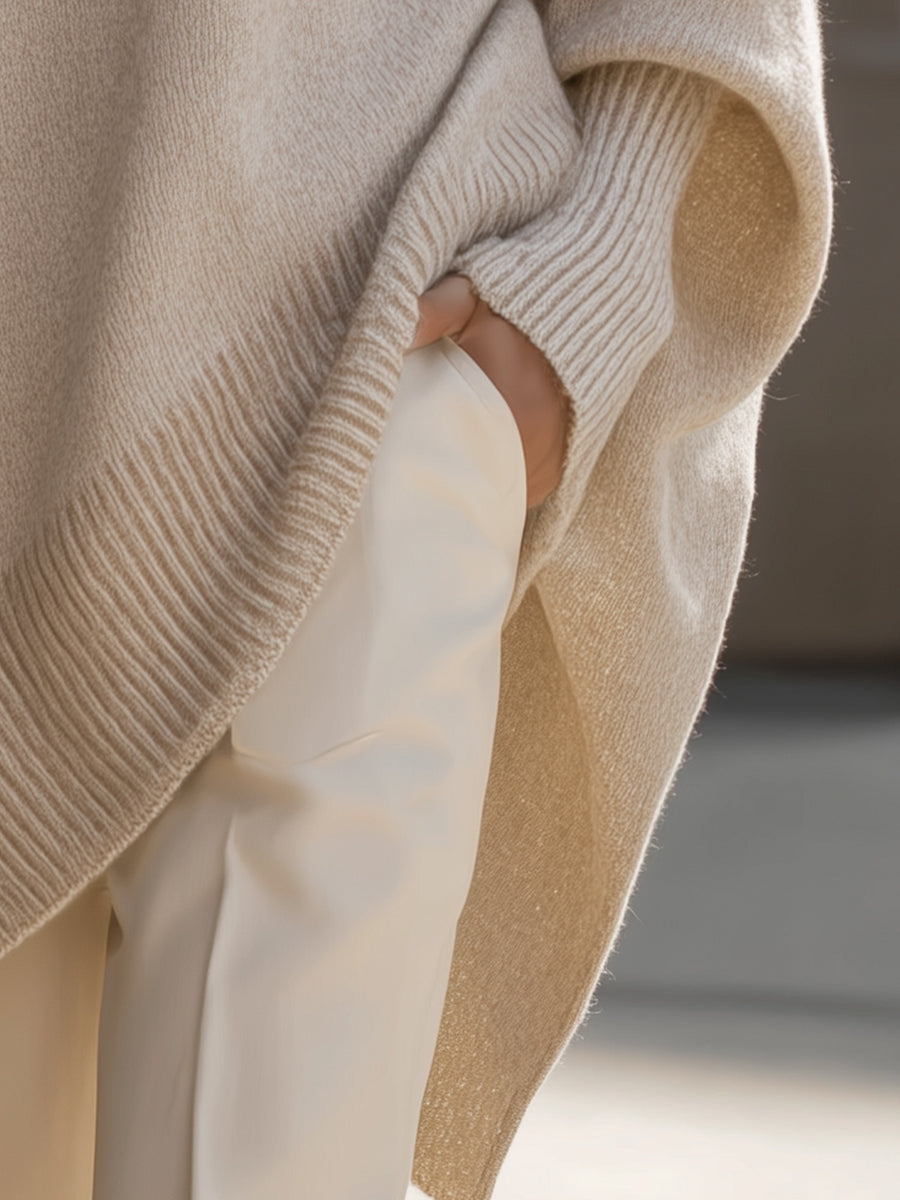 Diane | Elegant Flowing Poncho