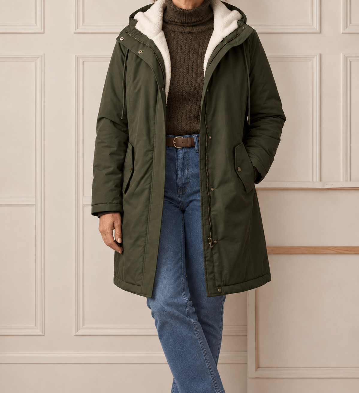 Helen | Cozy Hooded Winter Coat