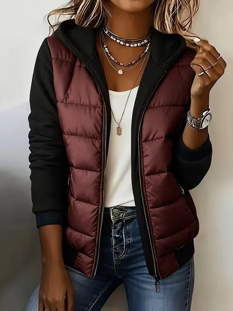 Elaine™ | Padded Jacket with Hood