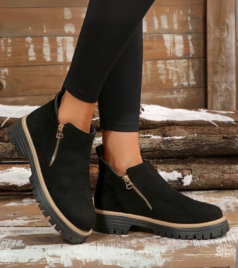 Rosie™ | Lightweight Comfort Wedge Bootie