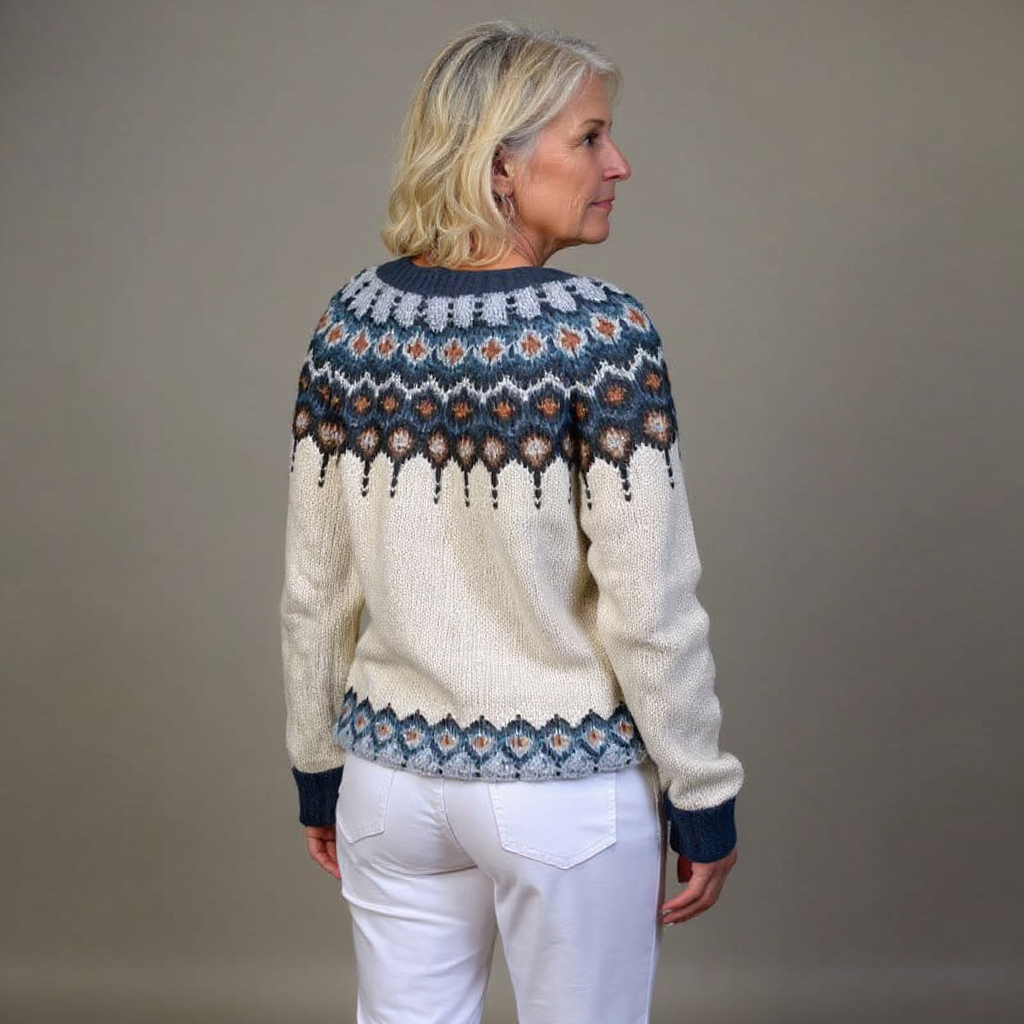 Lykke Folk Knit Cardigan