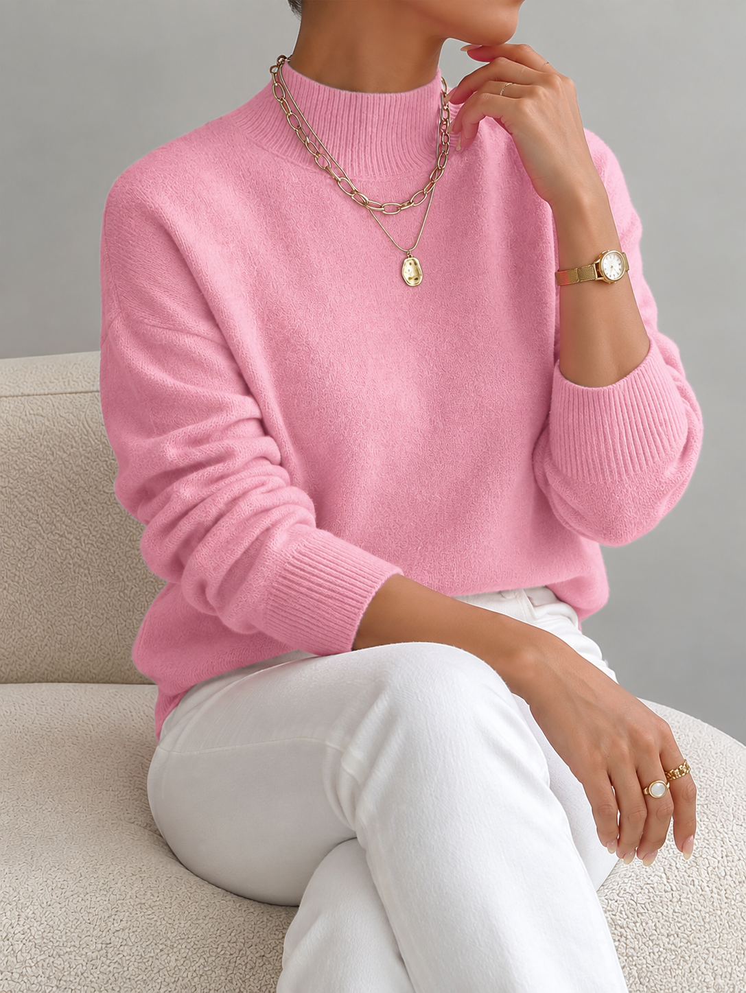 Arabella | Roll-Neck Jumper