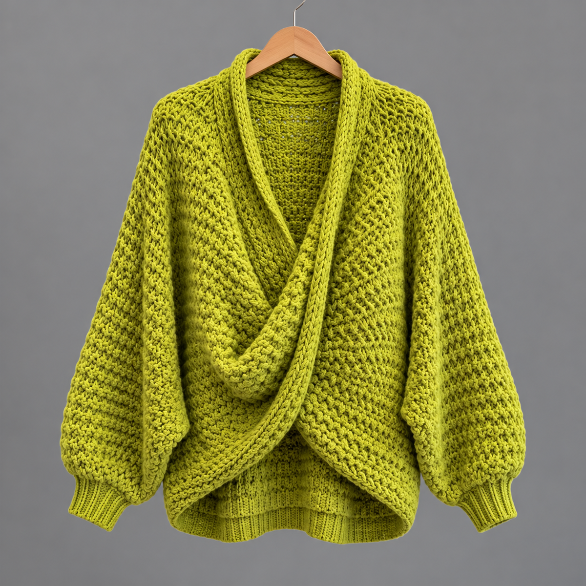 Sandra™ | Relaxed Wrap V-Neck Sweater