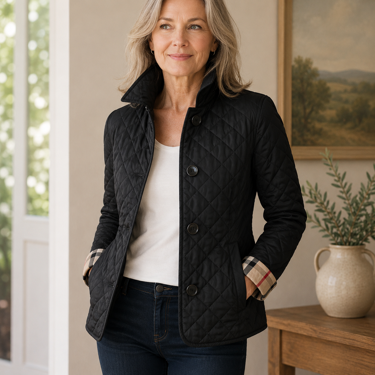 Chloe | Elegant Quilted Jacket