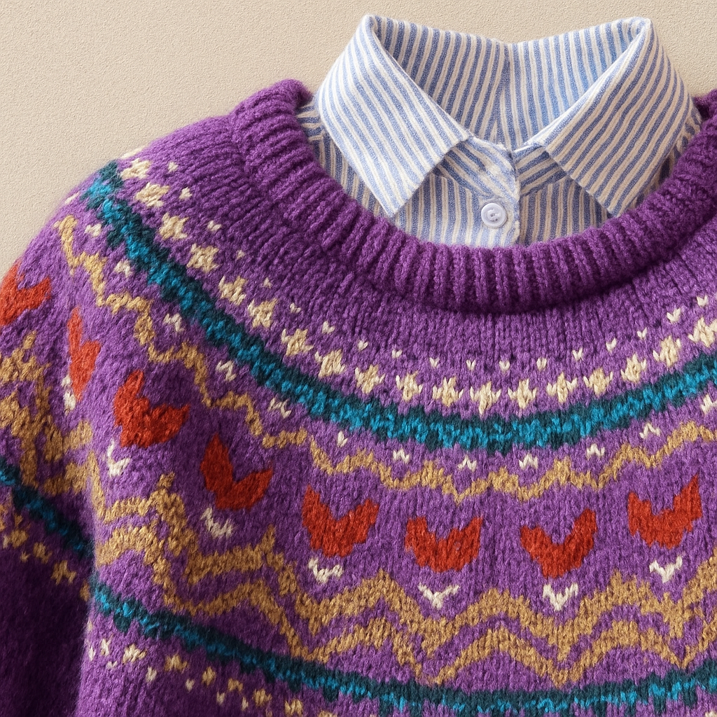 Ingrid | Nordic Knit Sweater