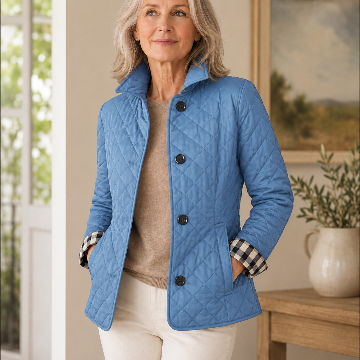Chloe | Elegant Quilted Jacket