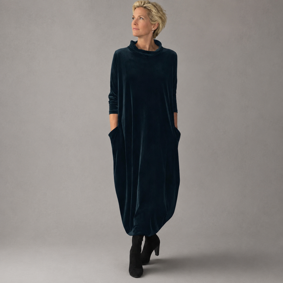Lorraine™ | Elegant Velvet Maxi Dress