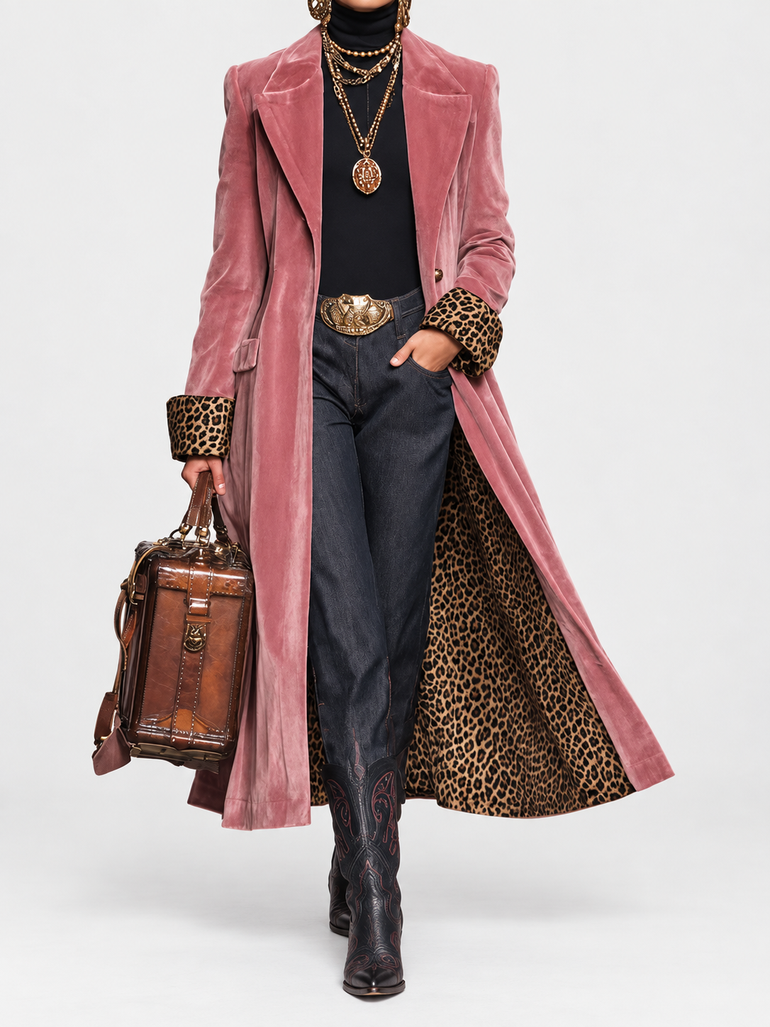 Rosalind™ | Elegant Long Duster Coat