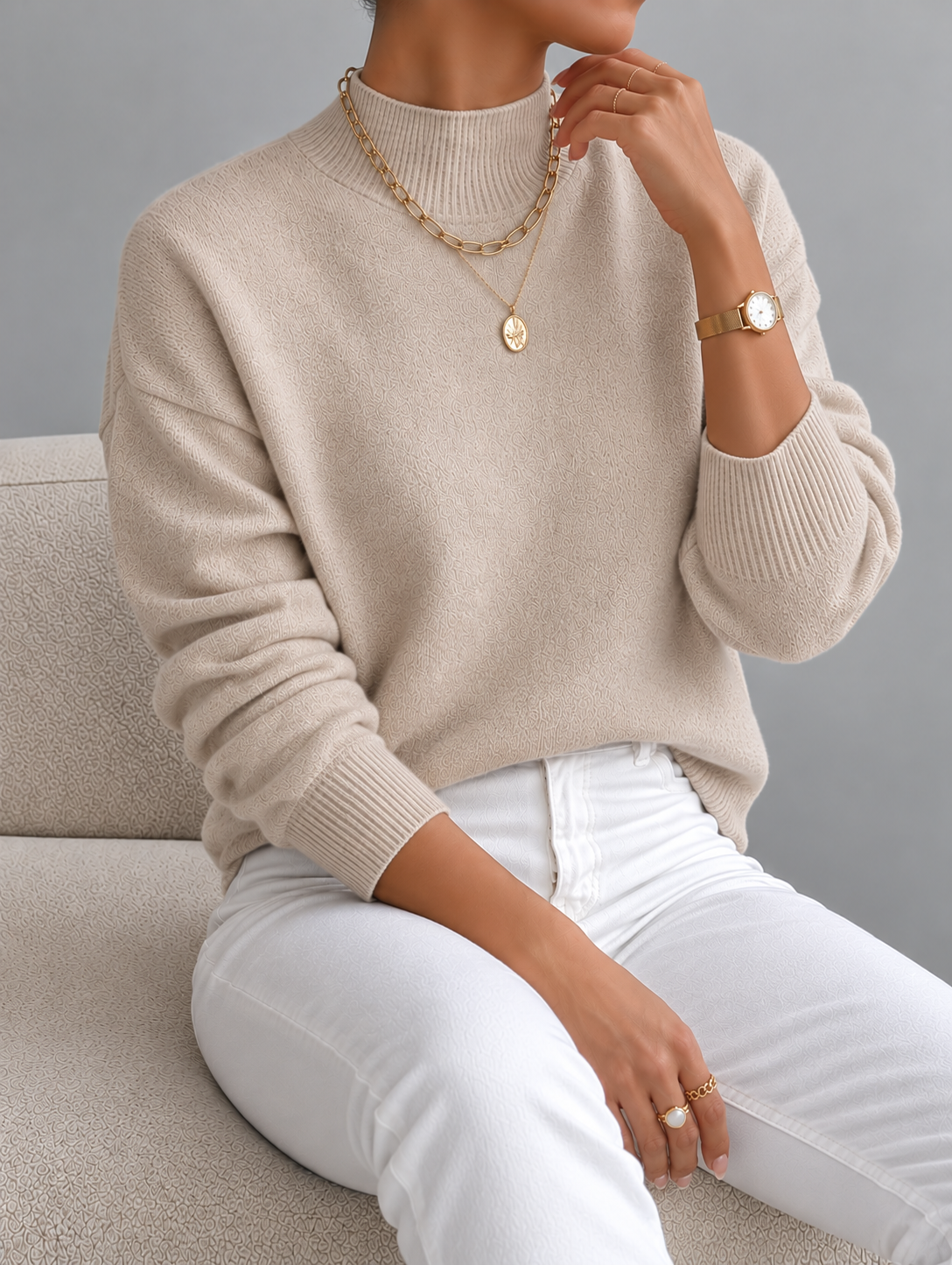 Arabella | Roll-Neck Jumper