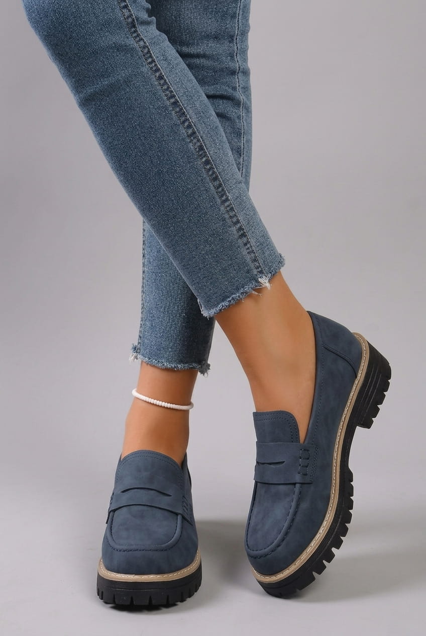 Elsa | Comfort Lug Sole Loafer