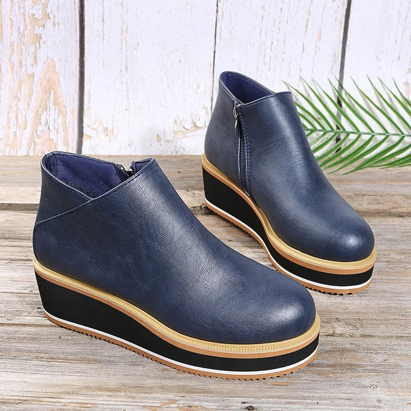 Harper™ | Comfort Wedge Ankle Boot