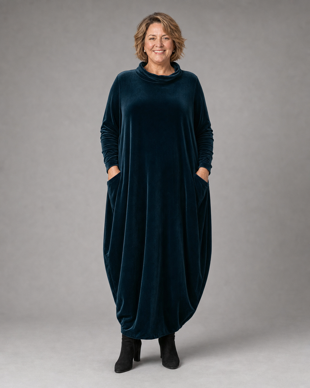 Lorraine™ | Elegant Velvet Maxi Dress