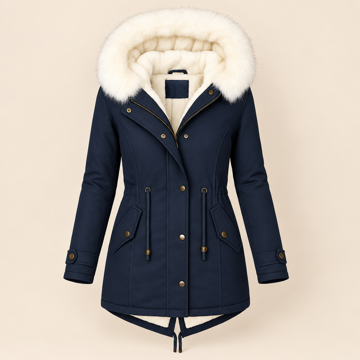 Alice™ | Elegant Long Winter Parka