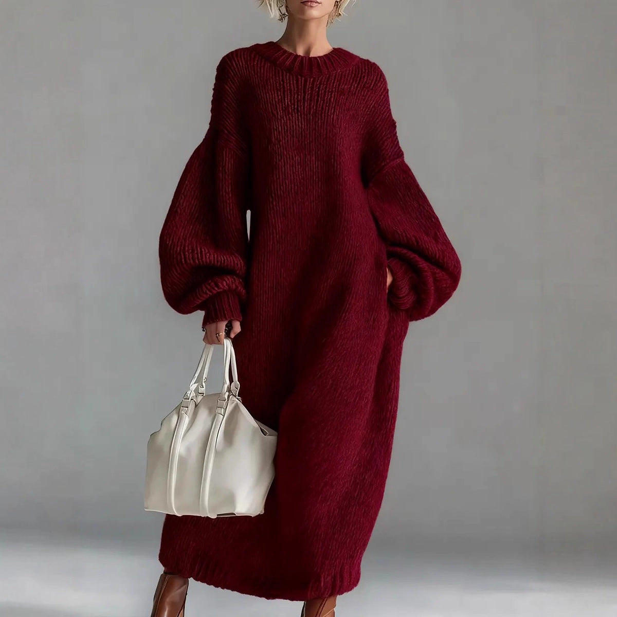 Daisy™ | Cozy Oversized Chunky Knit Dress