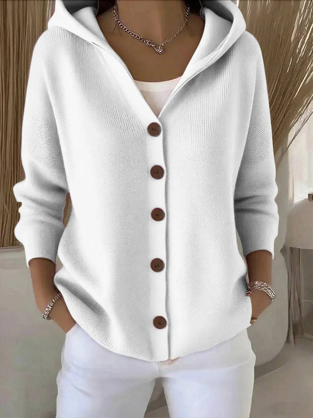 Rosalyn | Relaxed Hooded Cardigan