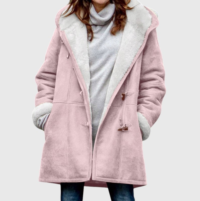 Louise™ | Elegant Toggle Duffle Coat