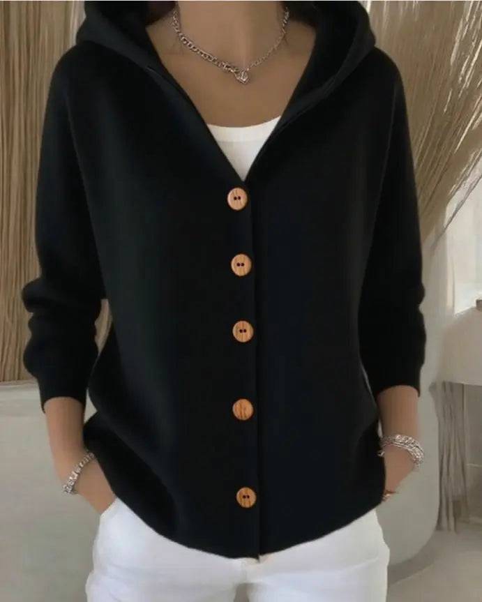 Rosalyn | Relaxed Hooded Cardigan