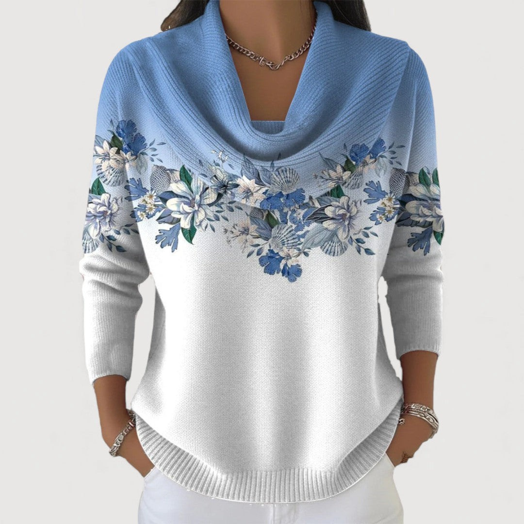 Aurora™ | Cozy Floral Sweater